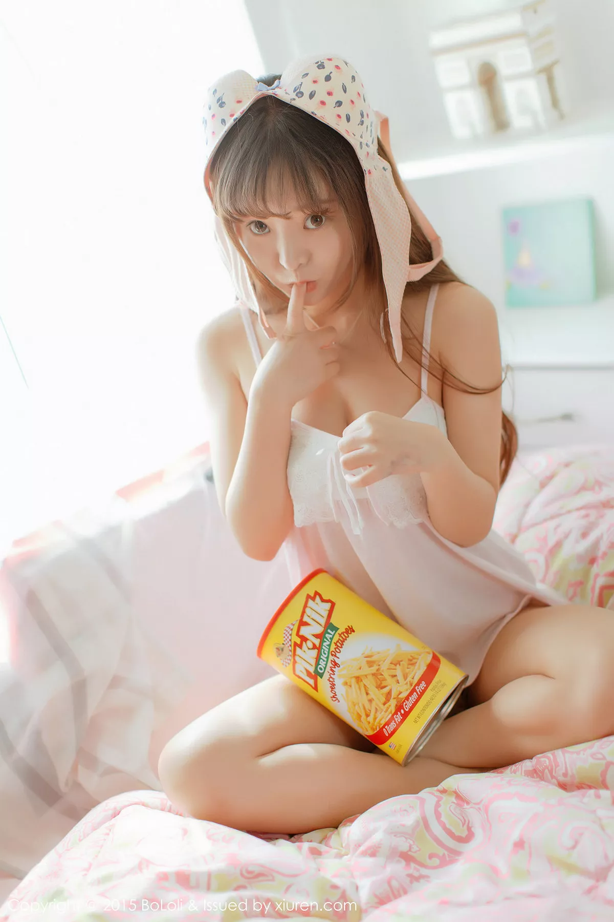 秀人集.com_[BoLoli波萝社]Vol.002_嫩模柳侑绮居家私房内衣及吊带睡衣豪乳诱惑写真47P