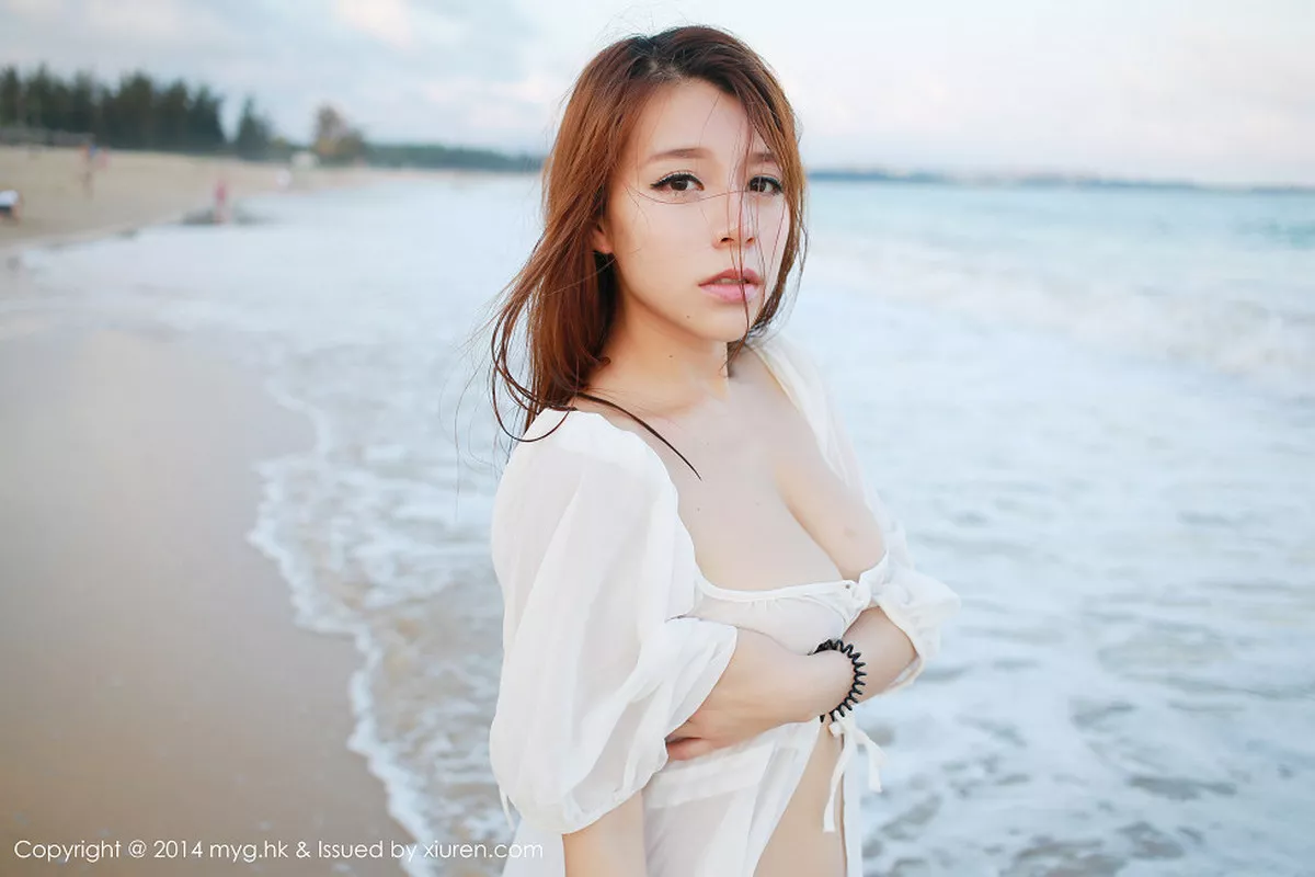 秀人集.com_[MyGirl美媛馆]Vol.007_嫩模vetiver嘉宝贝儿海边性感内衣秀豪乳写真131P