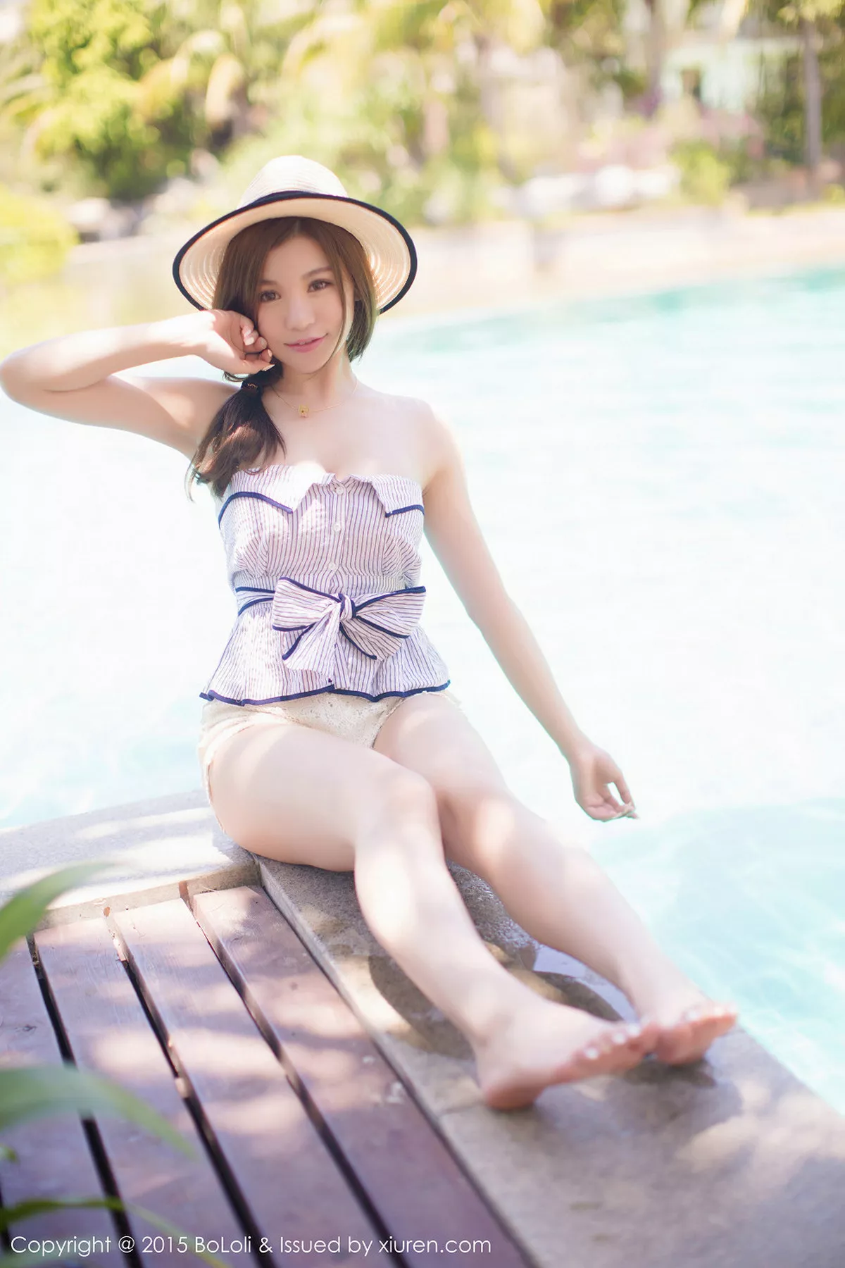 秀人集.com_[BoLoli波萝社]Vol.014_嫩模刘娅希三亚旅拍性感内衣傲人美胸清新迷人写真80P