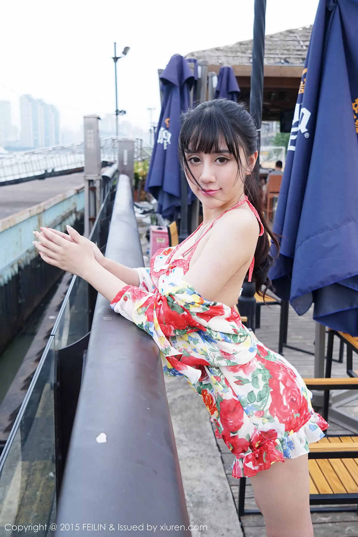 秀人集.com_[FeiLin嗲囡囡]Vol.005_嫩模杨晓青儿沙滩上的网球女郎性感内衣写真42P