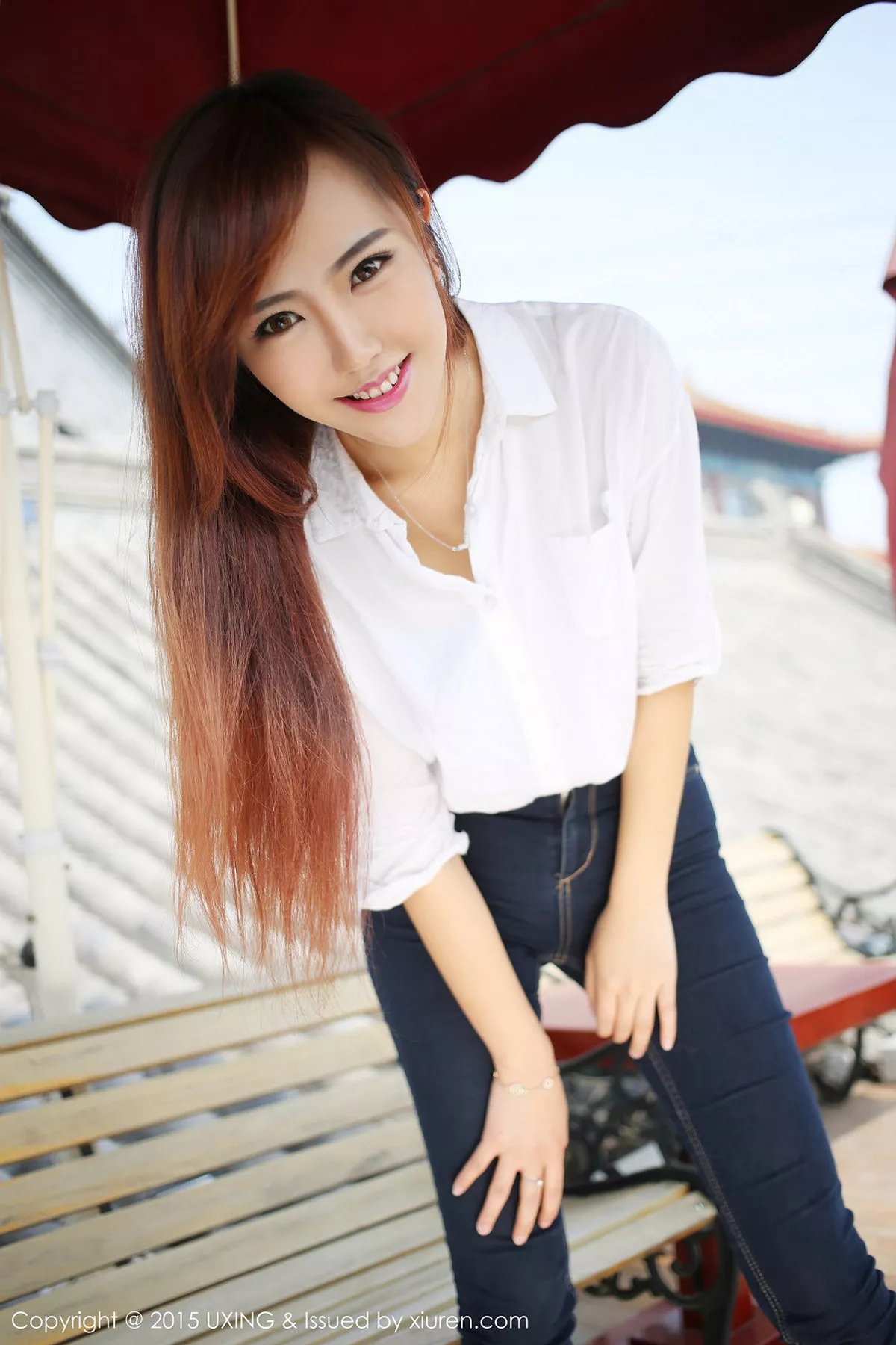 秀人集.com_[UXING优星馆]Vol.001_嫩模赵婉妮Wanni紧身牛仔裤完美身材性感翘臀写真67P