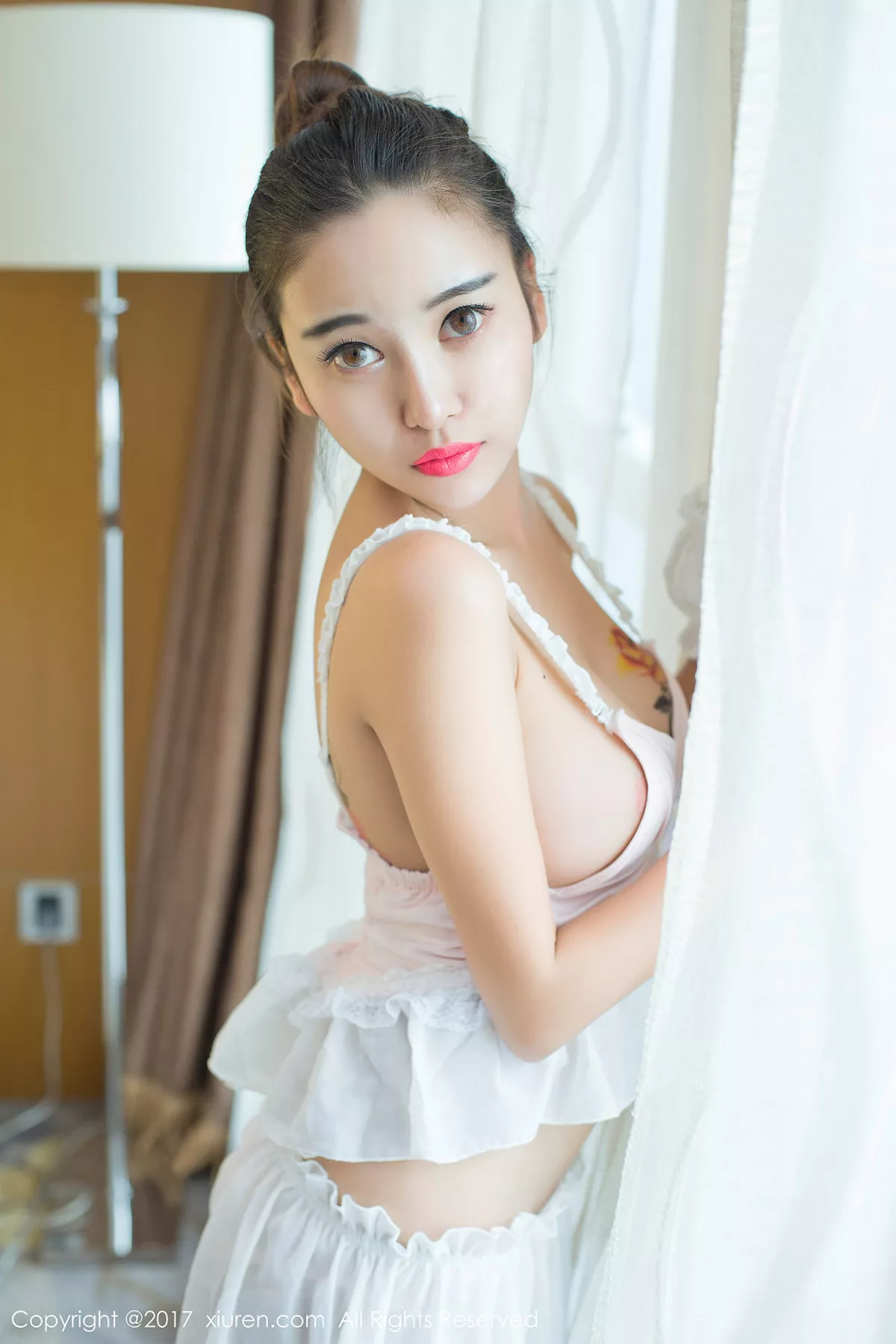 秀人集.com_[XiuRen秀人网]No.707_E罩杯巨乳嫩模李梓熙居家情趣SM套装血滴子遮点豪乳诱惑写真75P