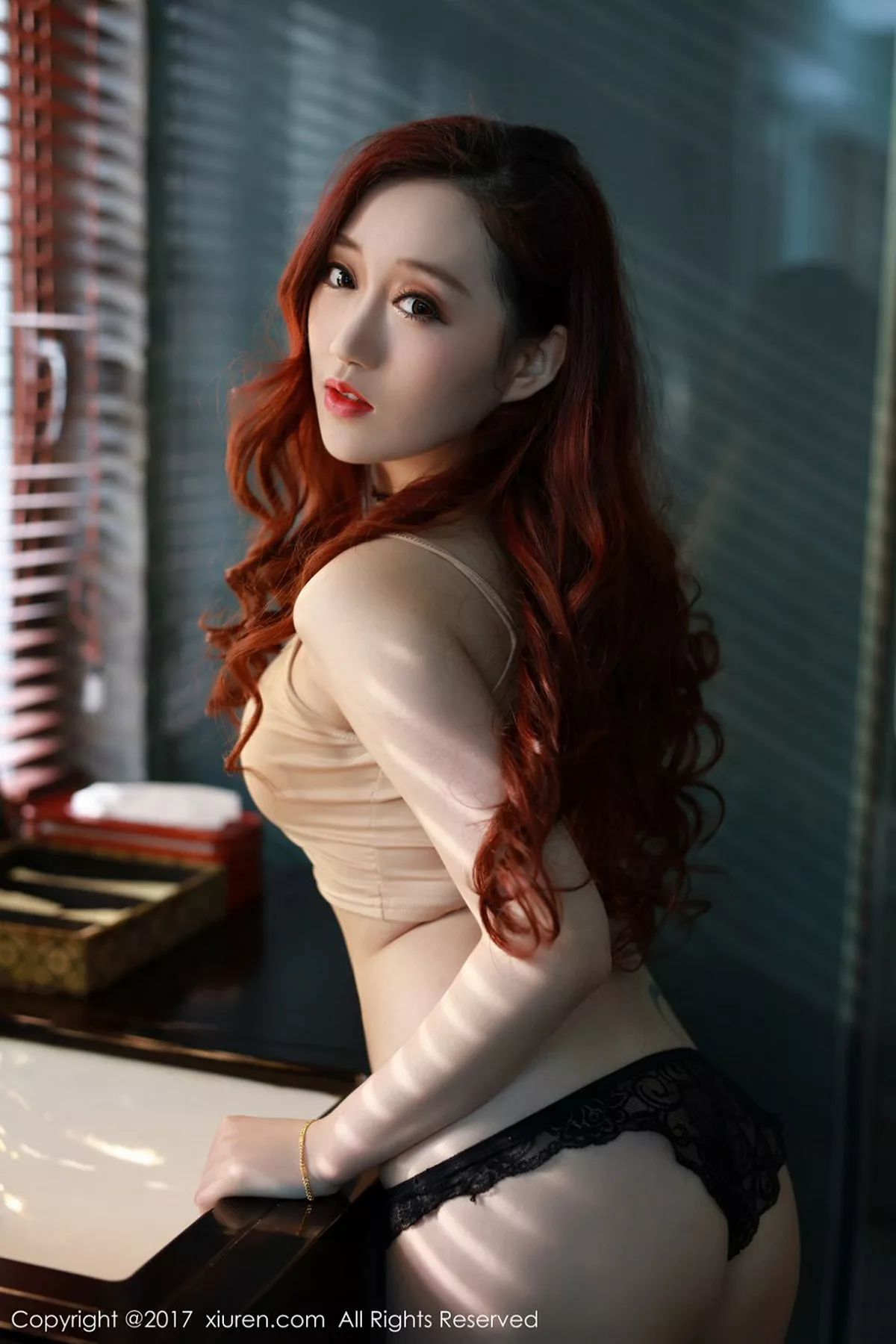 秀人集.com_[XiuRen秀人网]No.681_嫩模叶梦轩居家黑色蕾丝内衣秀傲人美胸白嫩翘臀诱惑写真50P