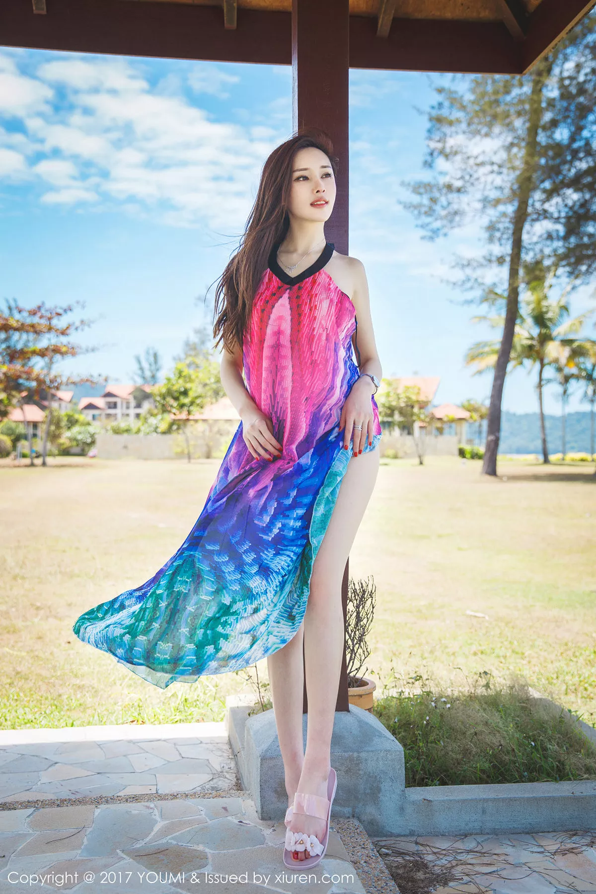 秀人集.com_[YouMi尤蜜荟]Vol.029_嫩模土肥圆矮挫穷沙巴旅拍沙滩比基尼秀傲人美乳诱惑写真52P