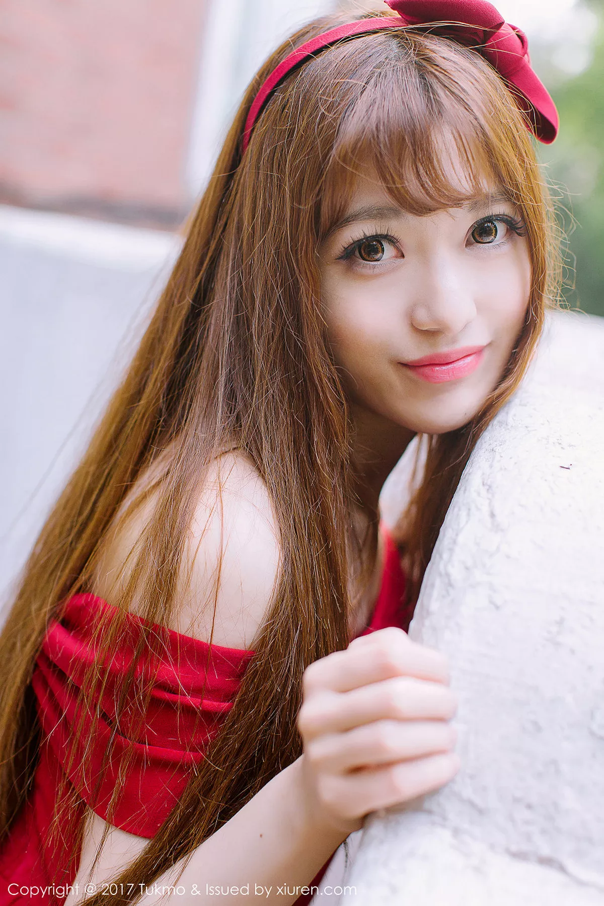 秀人集.com_[Tukmo兔几盟]Vol.094_嫩模赵乃莹性感学生装及成熟红色连身裙清爽迷人写真33P