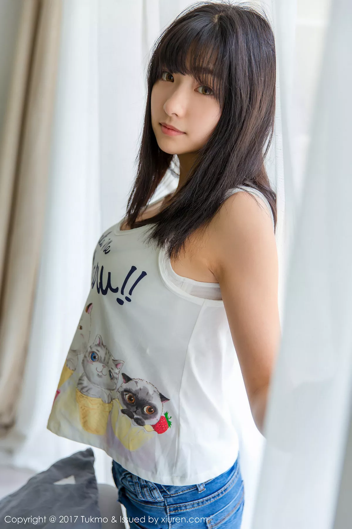 秀人集.com_[Tukmo兔几盟]Vol.095_巨乳萝莉球球居家牛仔裤系列娇羞可人清爽迷人写真41P