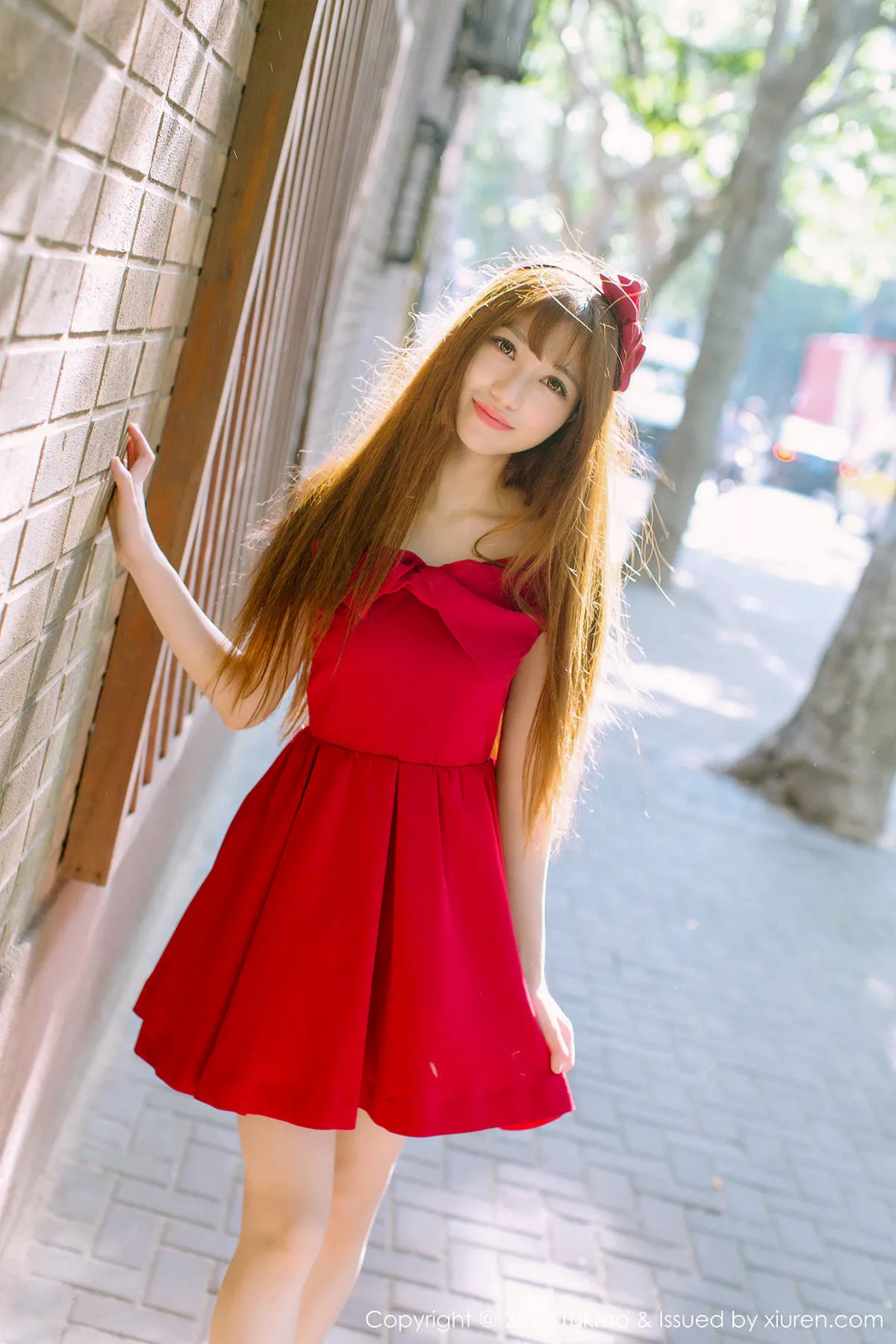 秀人集.com_[Tukmo兔几盟]Vol.094_嫩模赵乃莹性感学生装及成熟红色连身裙清爽迷人写真33P