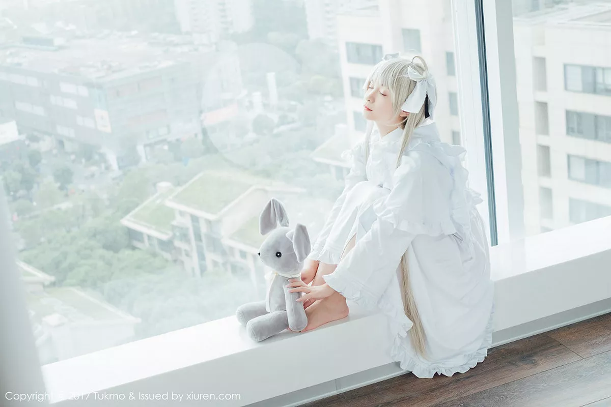 秀人集.com_[Tukmo兔几盟]Vol.097_新人嫩模鱼丸COS春日野穹系列雪嫩皮肤甜美迷人写真39P