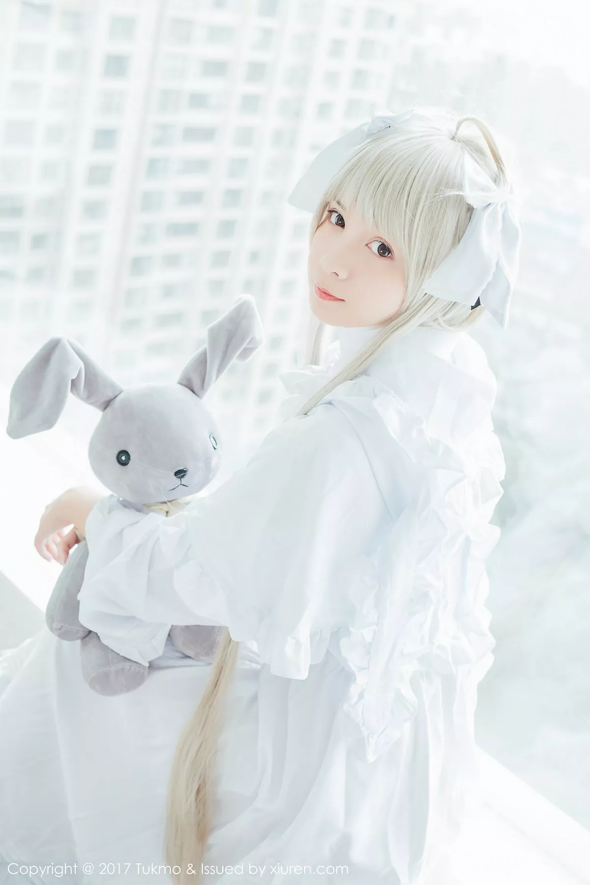 秀人集.com_[Tukmo兔几盟]Vol.097_新人嫩模鱼丸COS春日野穹系列雪嫩皮肤甜美迷人写真39P