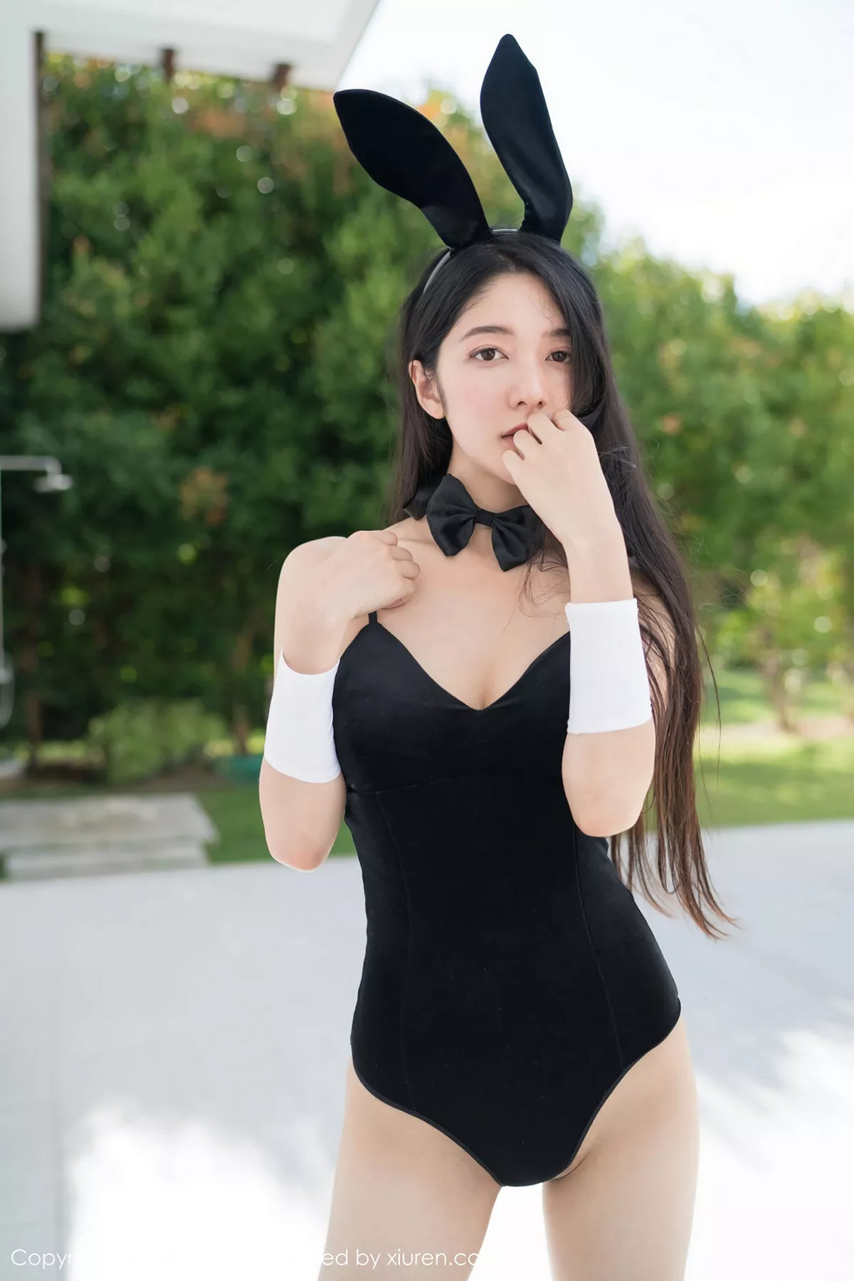 秀人集.com_[MiStar魅妍社]Vol.199_嫩模小热巴甲米旅拍性感兔女郎连体泳装秀完美身材写真41P