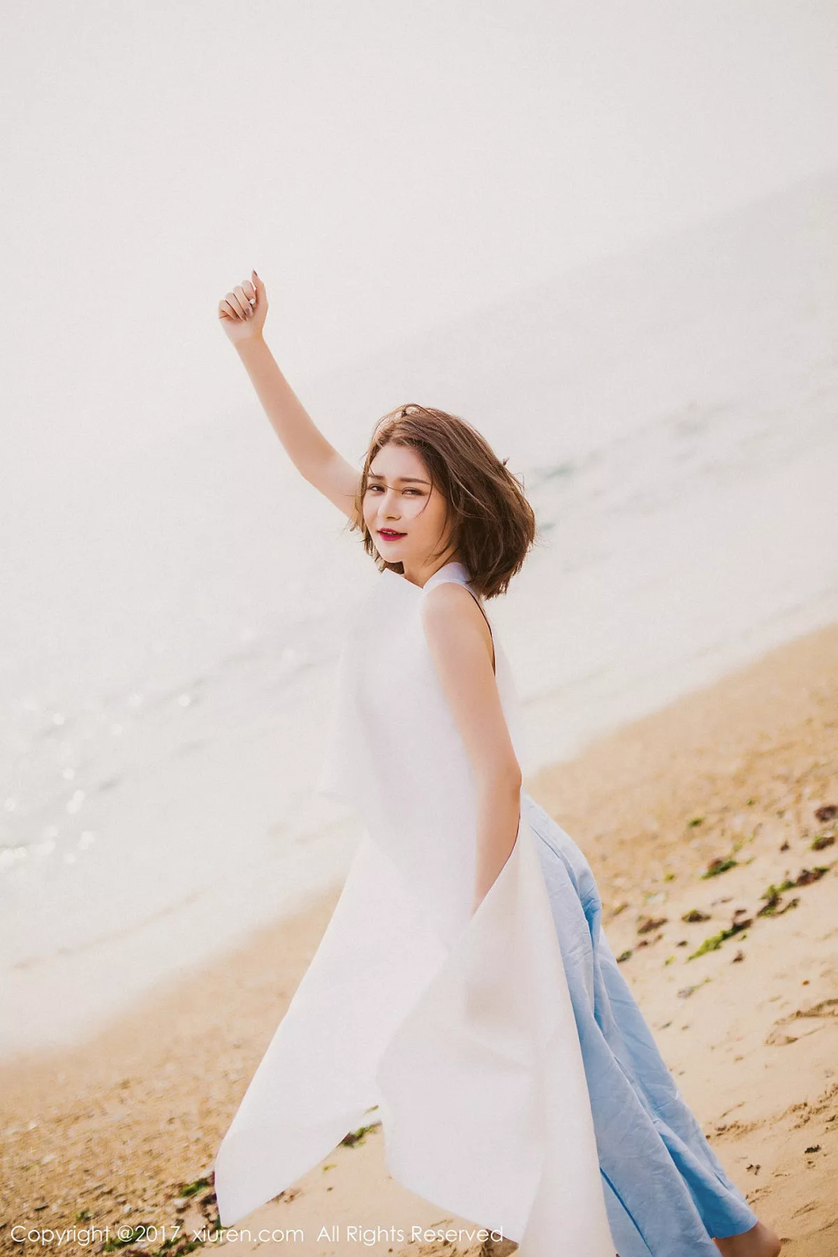 秀人集.com_[XiuRen秀人网]No.879_嫩模女神廿十黑色蕾丝睡裙秀完美身材浴室湿身诱惑写真48P