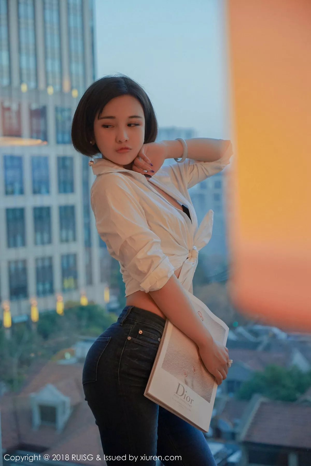 秀人集.com_[RUISG瑞丝馆]Vol.037_嫩模米粒sweet性感内衣配紧身牛仔裤秀魔鬼身材诱惑写真38P