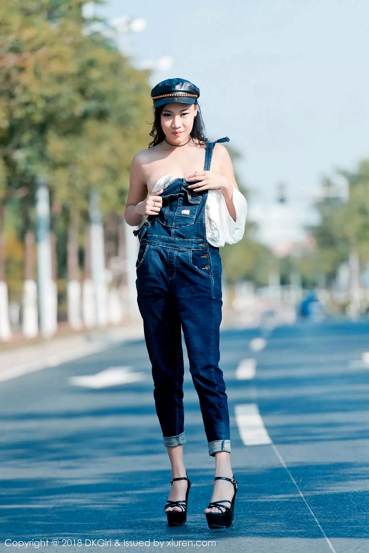 秀人集.com_[DKGirl御女郎]Vol.057_嫩模梦倩户外大尺度真空演绎豪乳美腿完美诱惑写真54P