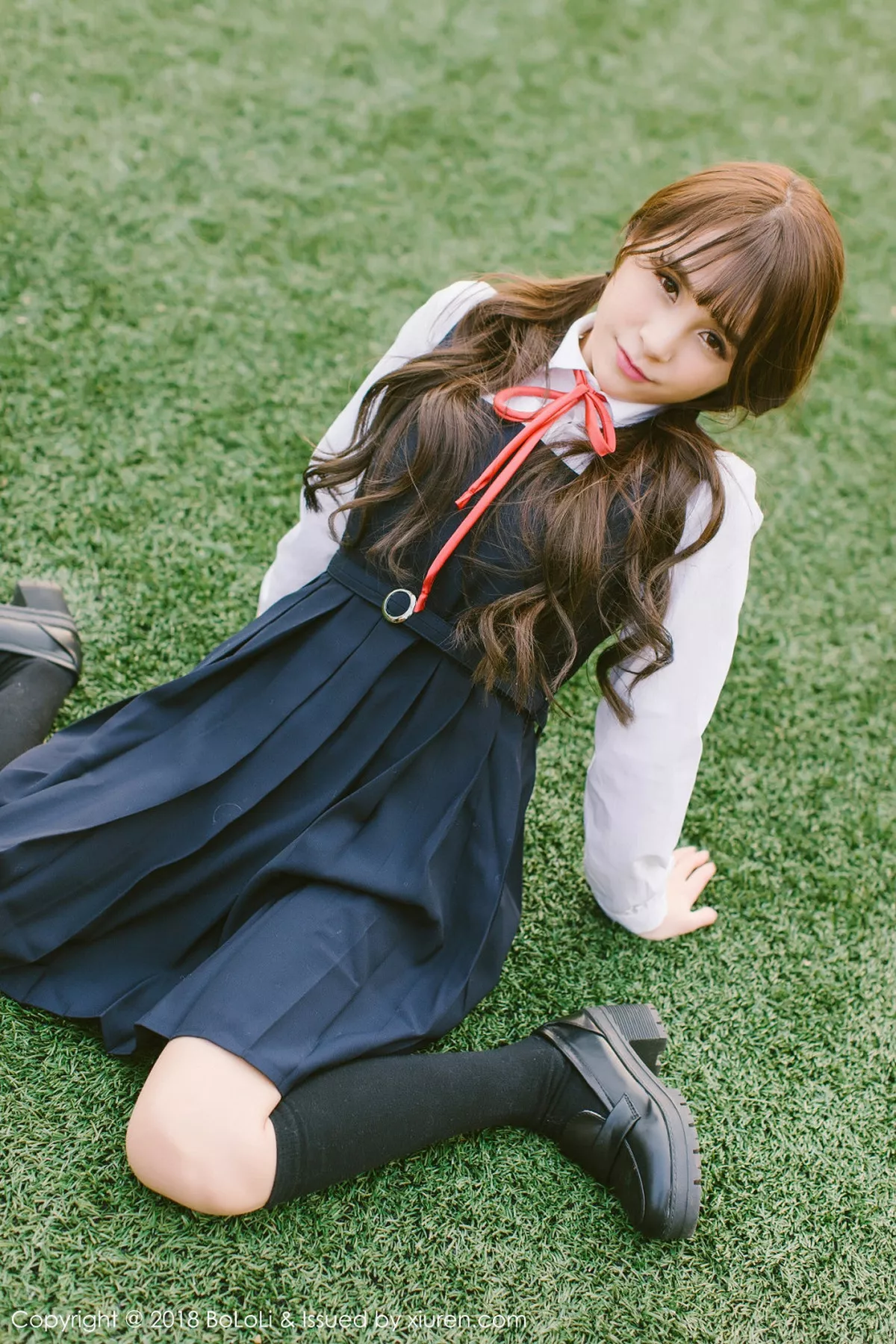 秀人集.com_[Tukmo兔几盟]Vol.113_嫩模夏美酱户外古典优雅洛丽塔系列+清纯可爱学生制服写真62P