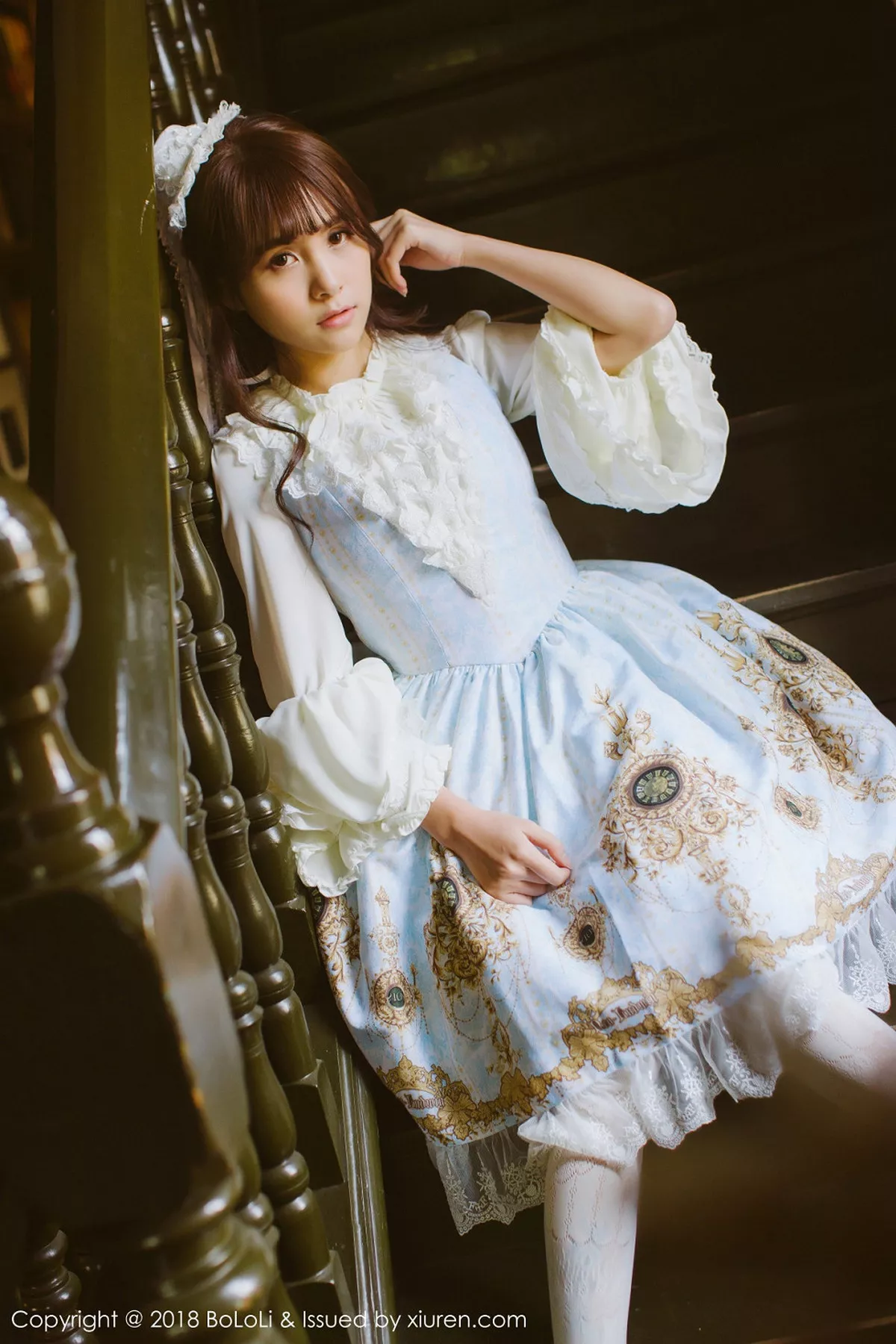 秀人集.com_[Tukmo兔几盟]Vol.113_嫩模夏美酱户外古典优雅洛丽塔系列+清纯可爱学生制服写真62P