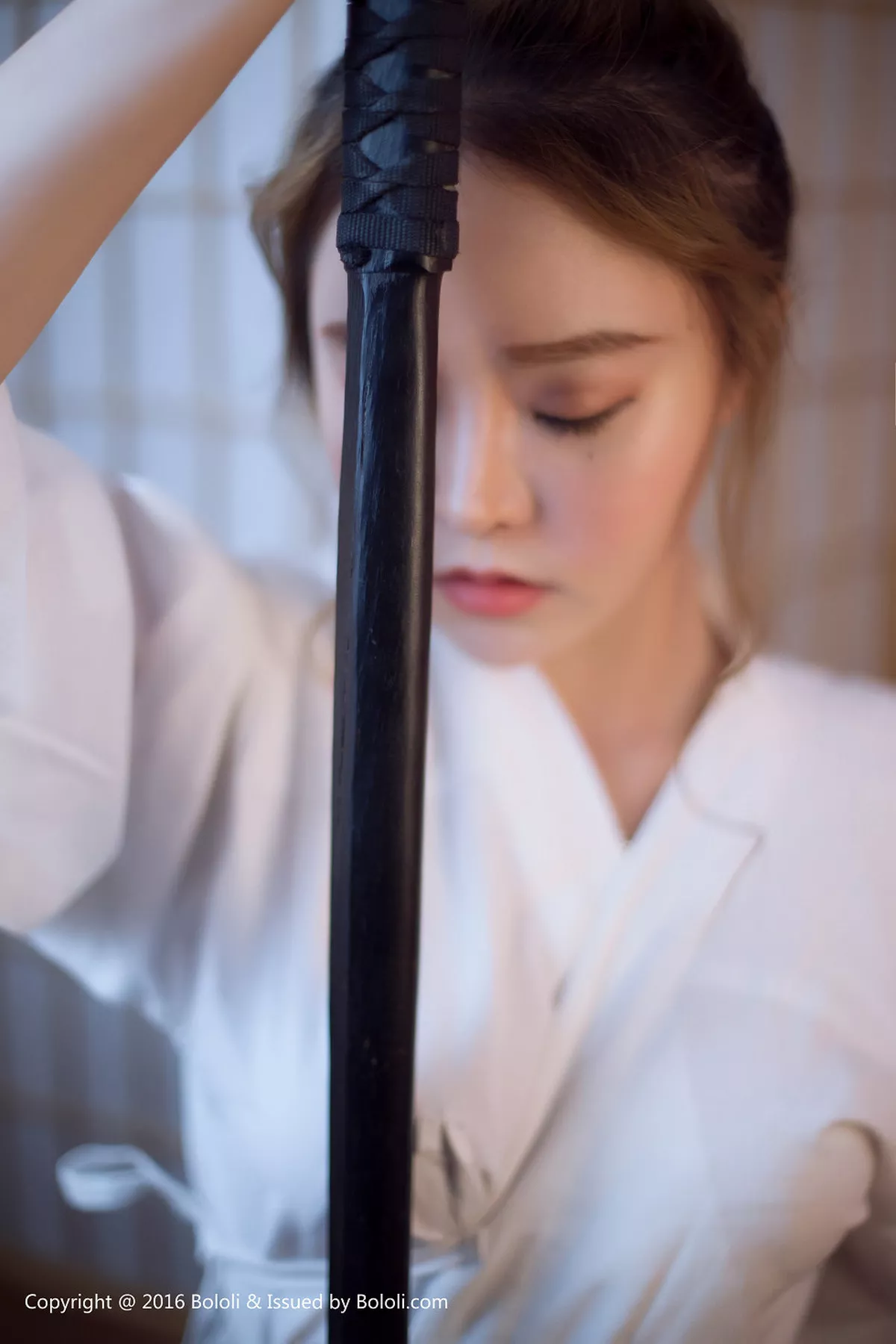 秀人集.com_[Tukmo兔几盟]Vol.111_嫩模柳侑绮化身剑道美少女性感白色内衣爆乳诱惑写真25P