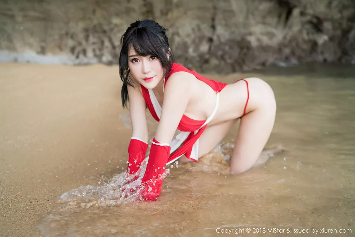 秀人集.com_[MiStar魅妍社]Vol.215_女神兜豆靓Youlina甲米旅拍外拍COS不知火舞热辣诱惑写真50P