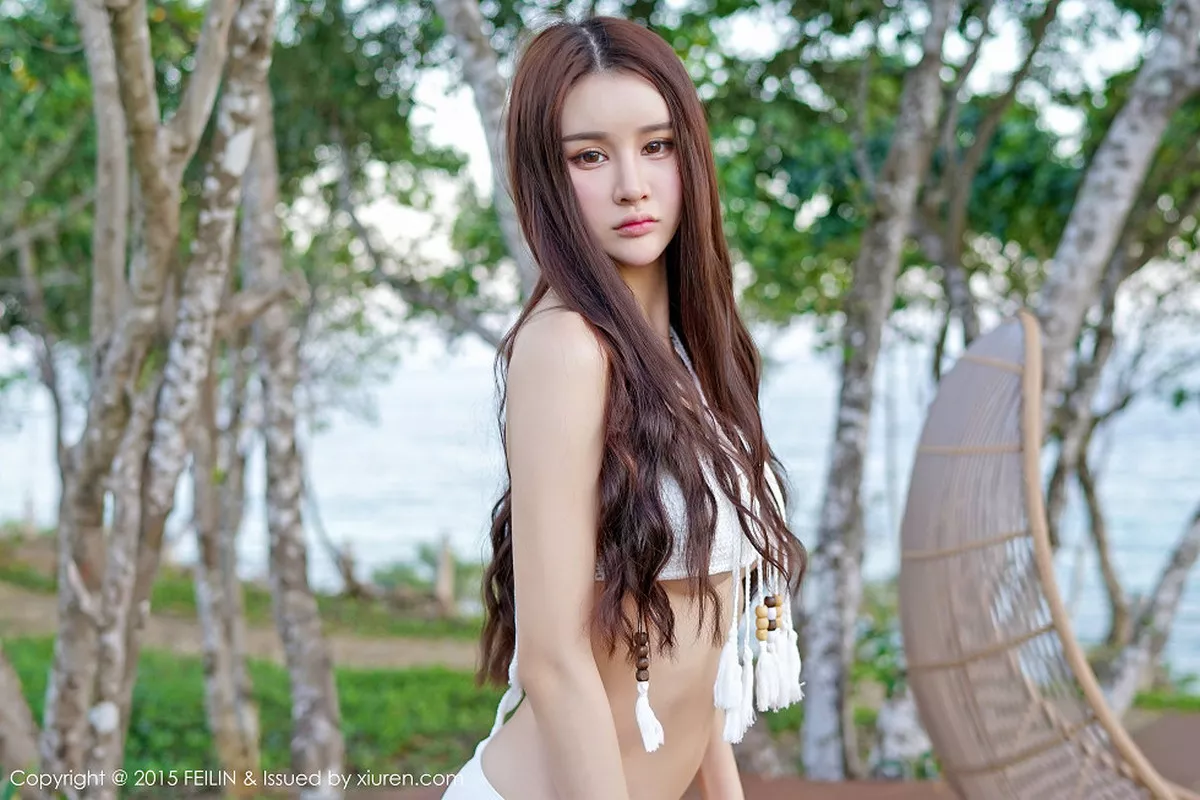 秀人集.com_[FeiLin嗲囡囡]Vol.020_嫩模Cheryl青树薄荷岛旅拍泳池比基尼豪乳诱惑写真60P