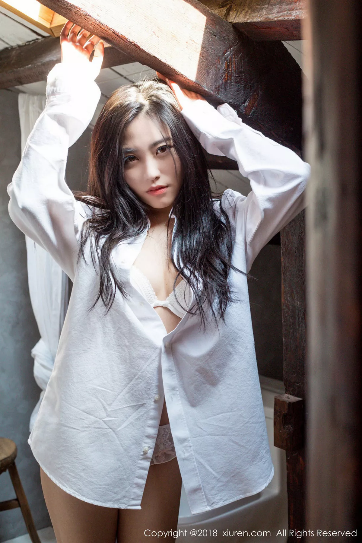 秀人集.com_[XiuRen秀人网]No.1024_女神许诺Sabrina居家早安女友系列床上慵懒迷人写真82P