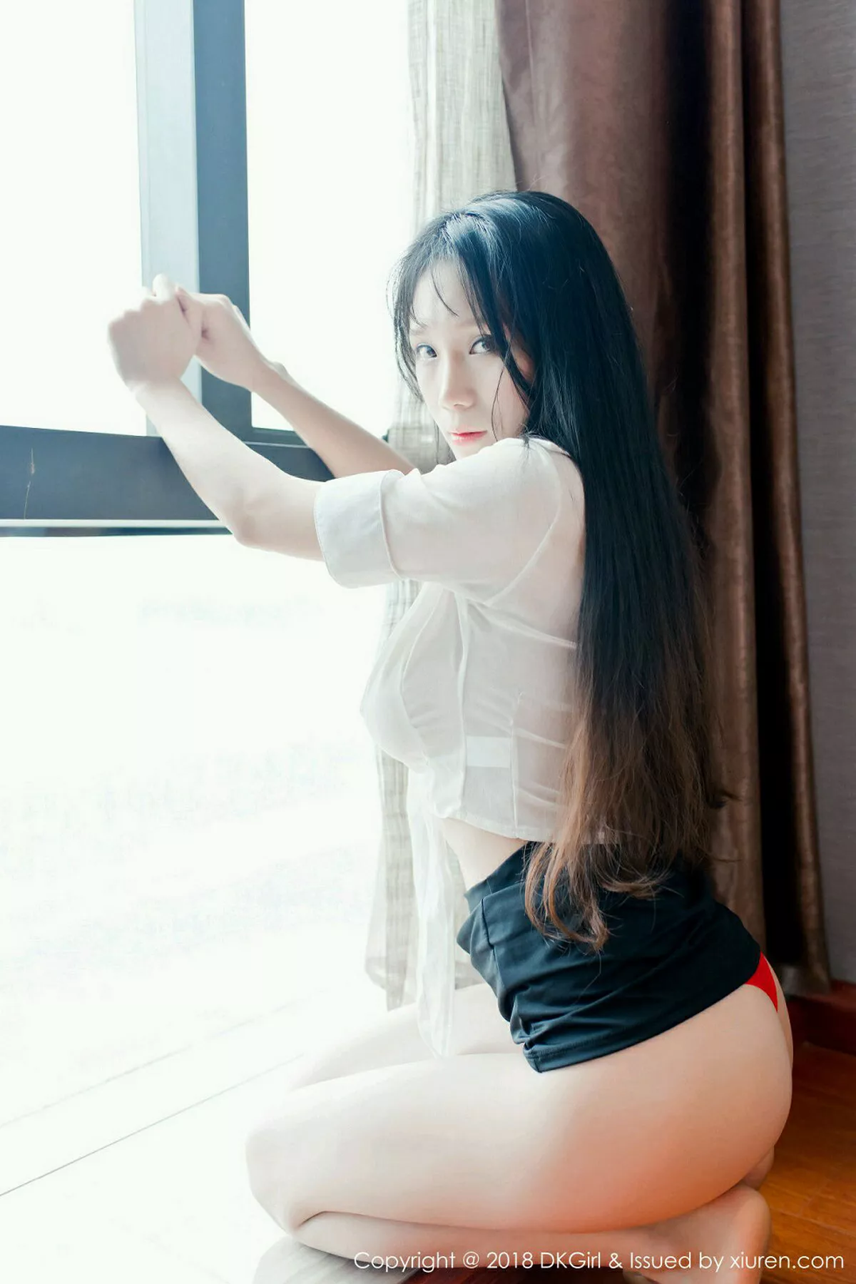 秀人集.com_[DKGirl御女郎]Vol.080_女神李可可秘书OL真空白衬衣+白色蕾丝薄纱爆乳诱惑写真49P