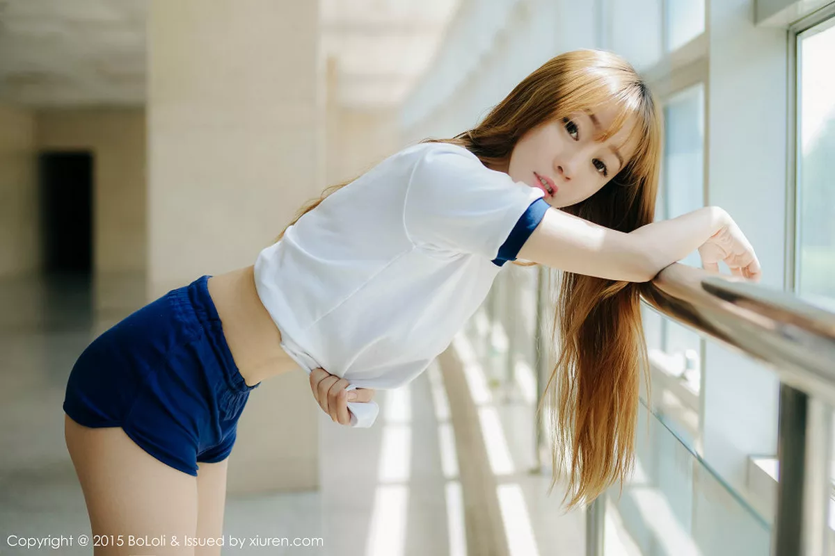 秀人集.com_[BoLoli波萝社]Vol.038_嫩模王雨纯校园体操服秀完美身材诱惑翘臀写真50P