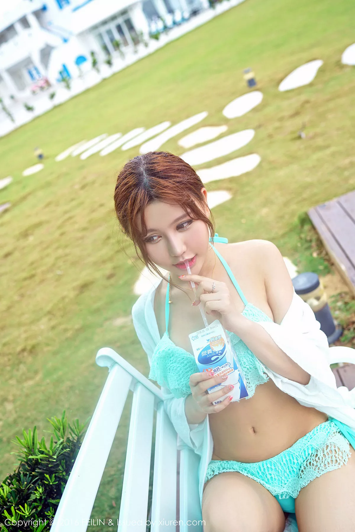 秀人集.com_[FeiLin嗲囡囡]Vol.048_嫩模Milk楚楚性感内衣秀完美身材白嫩肌肤写真45P