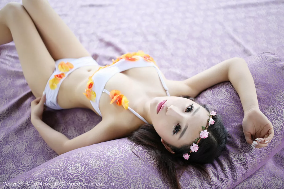 秀人集.com_[MyGirl美媛馆]Vol.044_嫩模Anna徐子琦三亚旅拍漂亮花仙子性感比基尼写真54P