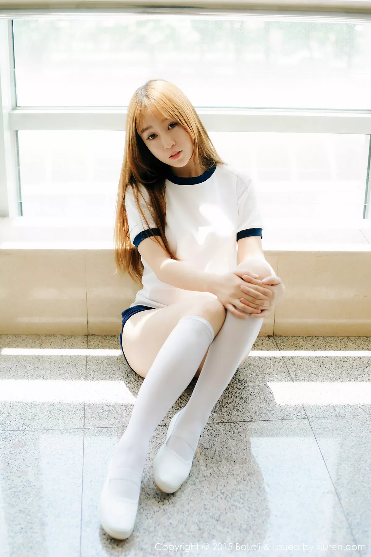 秀人集.com_[BoLoli波萝社]Vol.038_嫩模王雨纯校园体操服秀完美身材诱惑翘臀写真50P