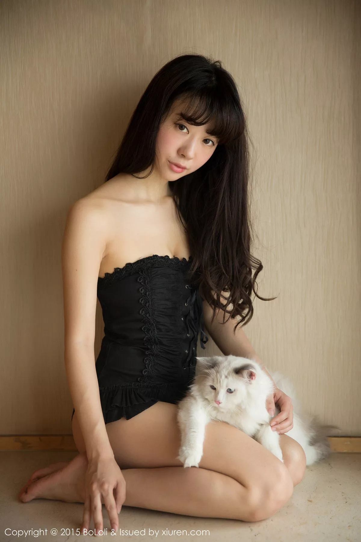 秀人集.com_[BoLoli波萝社]Vol.040_嫩模Suki朱忆音黑色蕾丝内裤诱惑美臀性感内衣写真54P