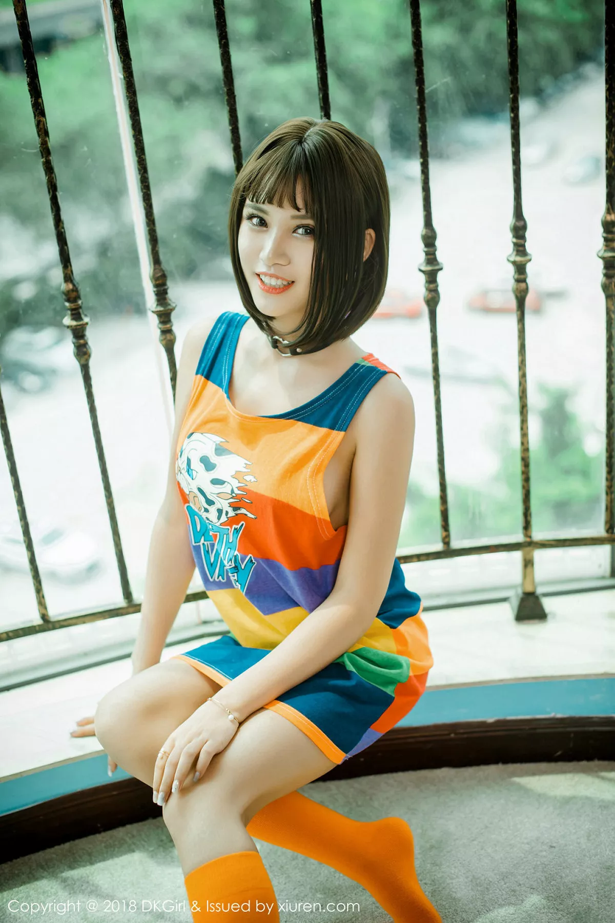 秀人集.com_[DKGirl御女郎]Vol.082_嫩模萌宝儿BoA户外真空球衣+室内真空短裙露豪乳极致诱惑写真48P