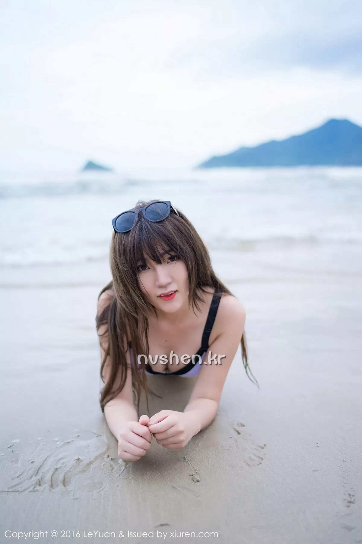 秀人集.com_[LeYuan星乐园]Vol.012_嫩模冷不丁性感黑色内衣秀完美胸型粉红内裤诱惑写真52P