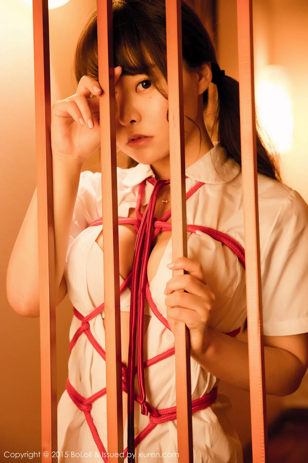 秀人集.com_[BoLoli波萝社]Vol.052_嫩模柳侑绮Sevenbaby网状毛线内衣水中湿身诱惑写真49P