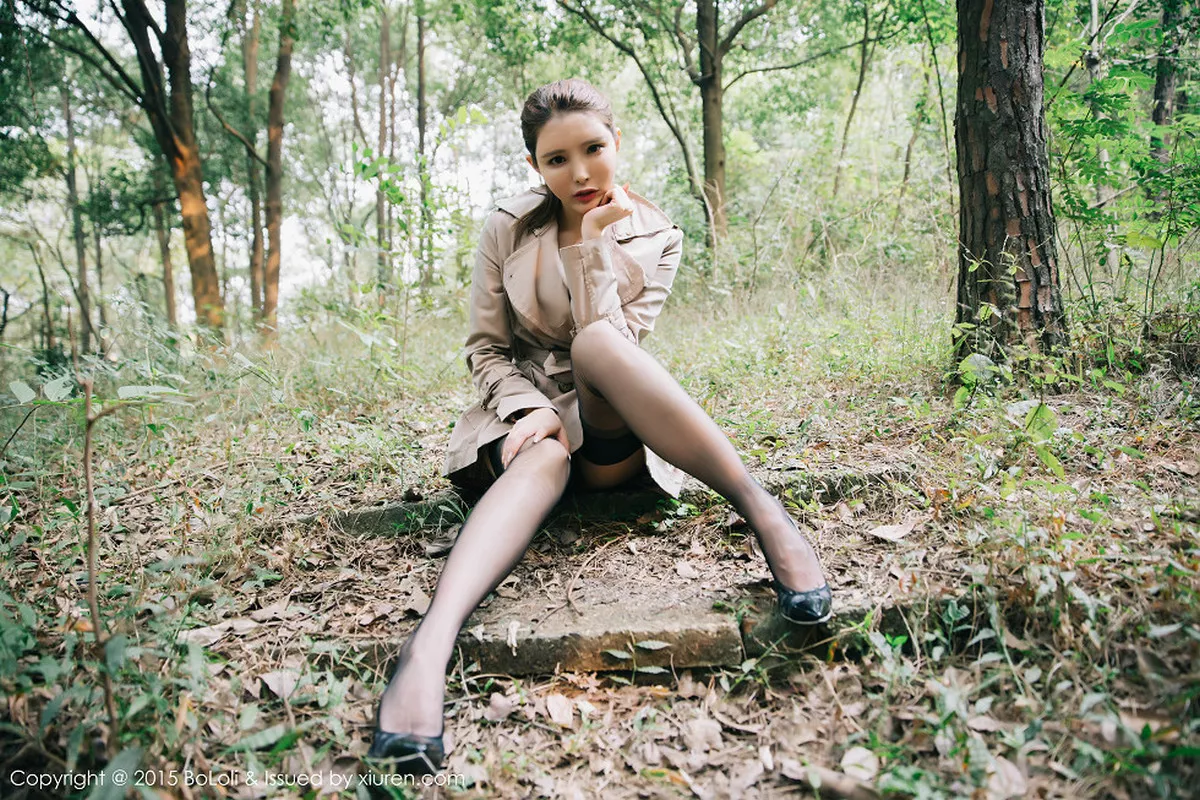 秀人集.com_[BoLoli波萝社]Vol.073_嫩模夏小秋秋秋心愿旅拍黑色透视比基尼秀豪乳写真48P