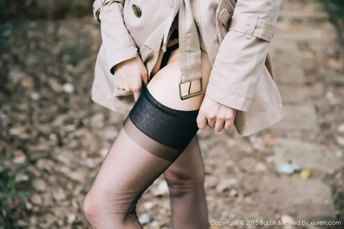 秀人集.com_[BoLoli波萝社]Vol.073_嫩模夏小秋秋秋心愿旅拍黑色透视比基尼秀豪乳写真48P