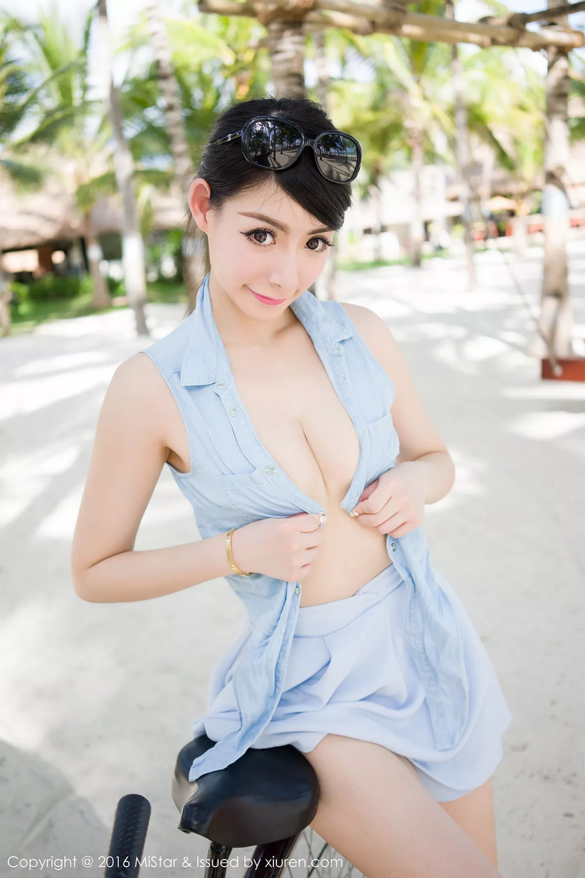 秀人集.com_[MiStar魅妍社]Vol.071_嫩模Mara酱薄荷岛旅拍高腰学生制服露半球诱惑写真60P