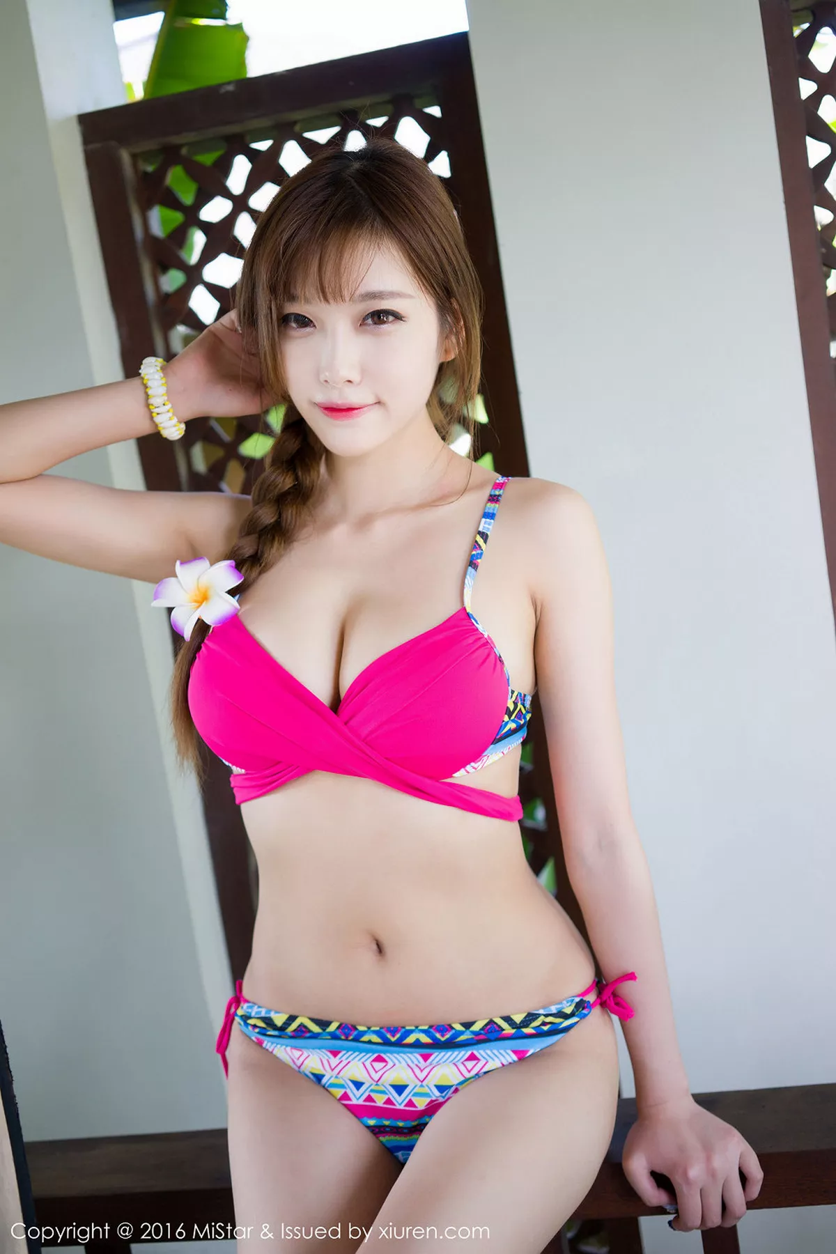 秀人集.com_[MiStar魅妍社]Vol.115_嫩模Sugar小甜心CC巴厘岛旅拍性感比基尼酥胸美臀写真45P