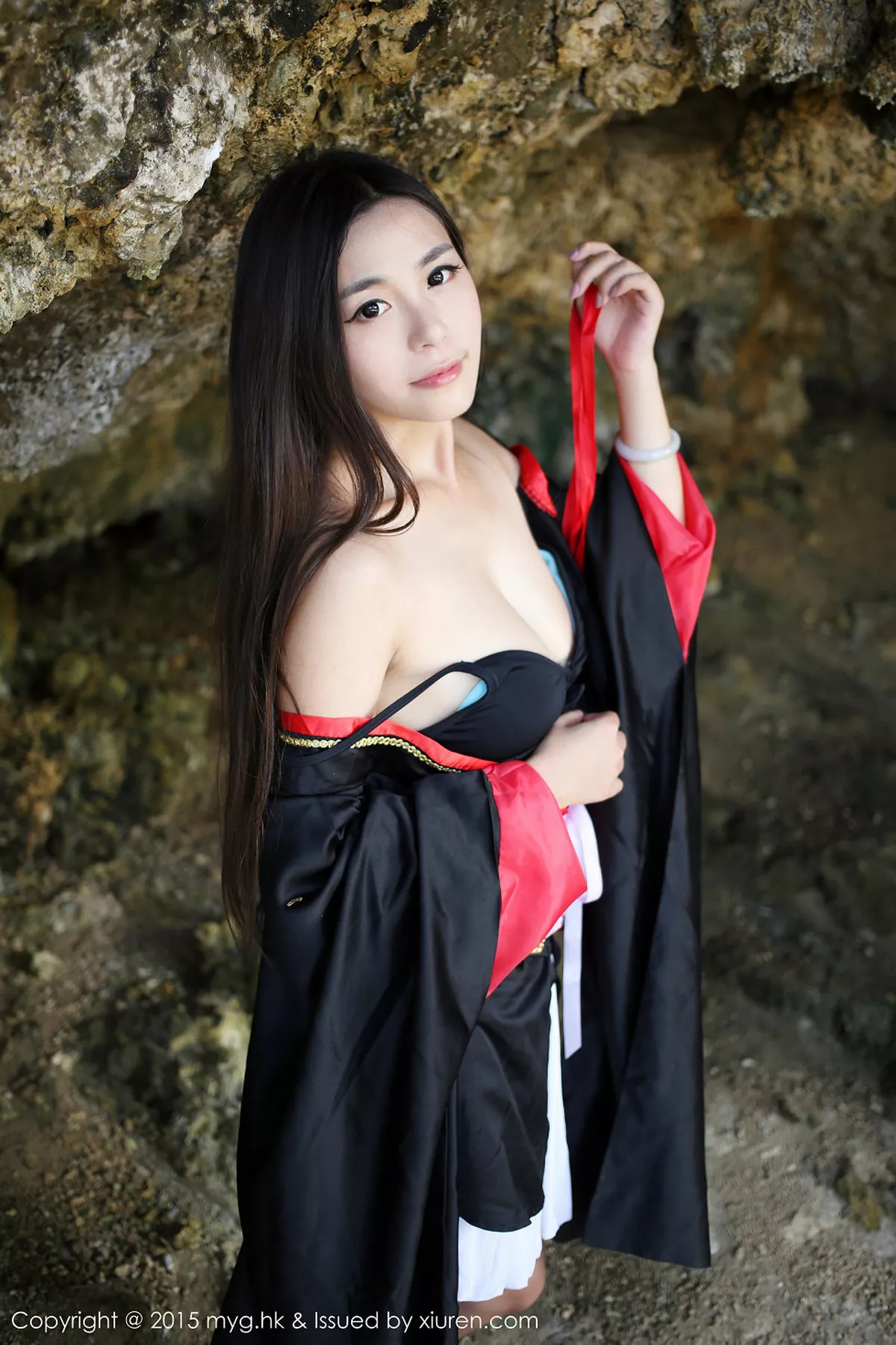 秀人集.com_[MyGirl美媛馆]Vol.136_嫩模Moa小姐菲律宾长滩旅拍日本和服秀完美曲线写真61P