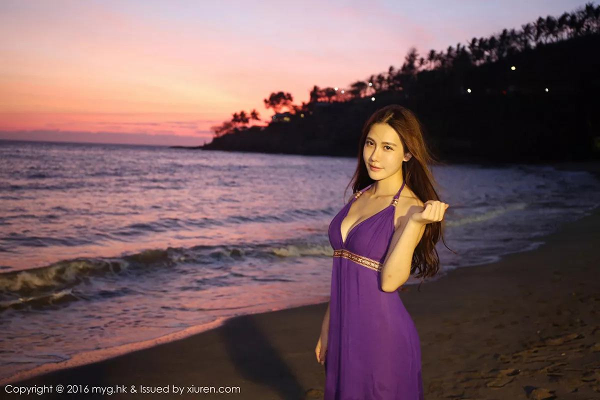 秀人集.com_[MyGirl美媛馆]Vol.191_嫩模熊吖BOBO龙目岛旅拍沙滩边白纱裙下性感美臀写真67P