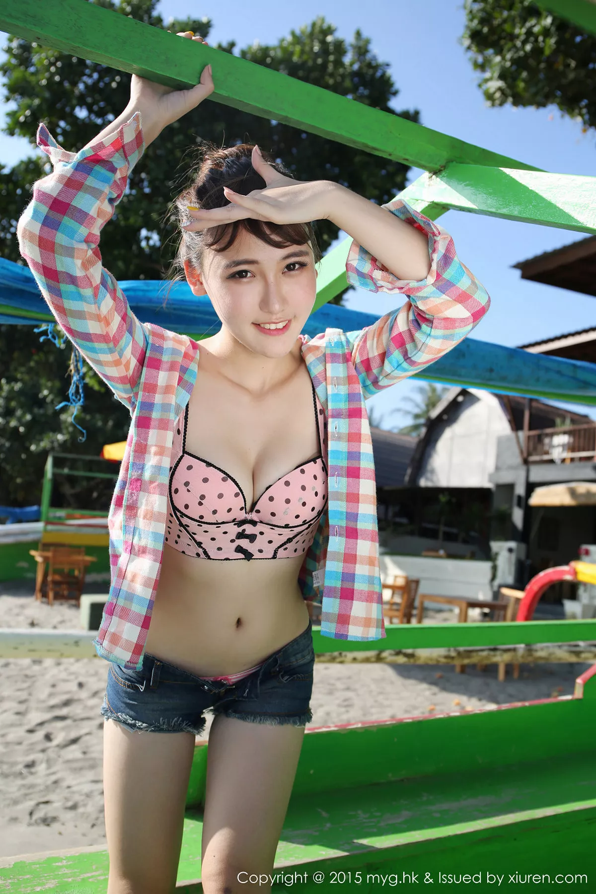 秀人集.com_[MyGirl美媛馆]Vol.158_嫩模熊吖BOBO龙目岛第四套红色圆点比基尼完美诱惑62P