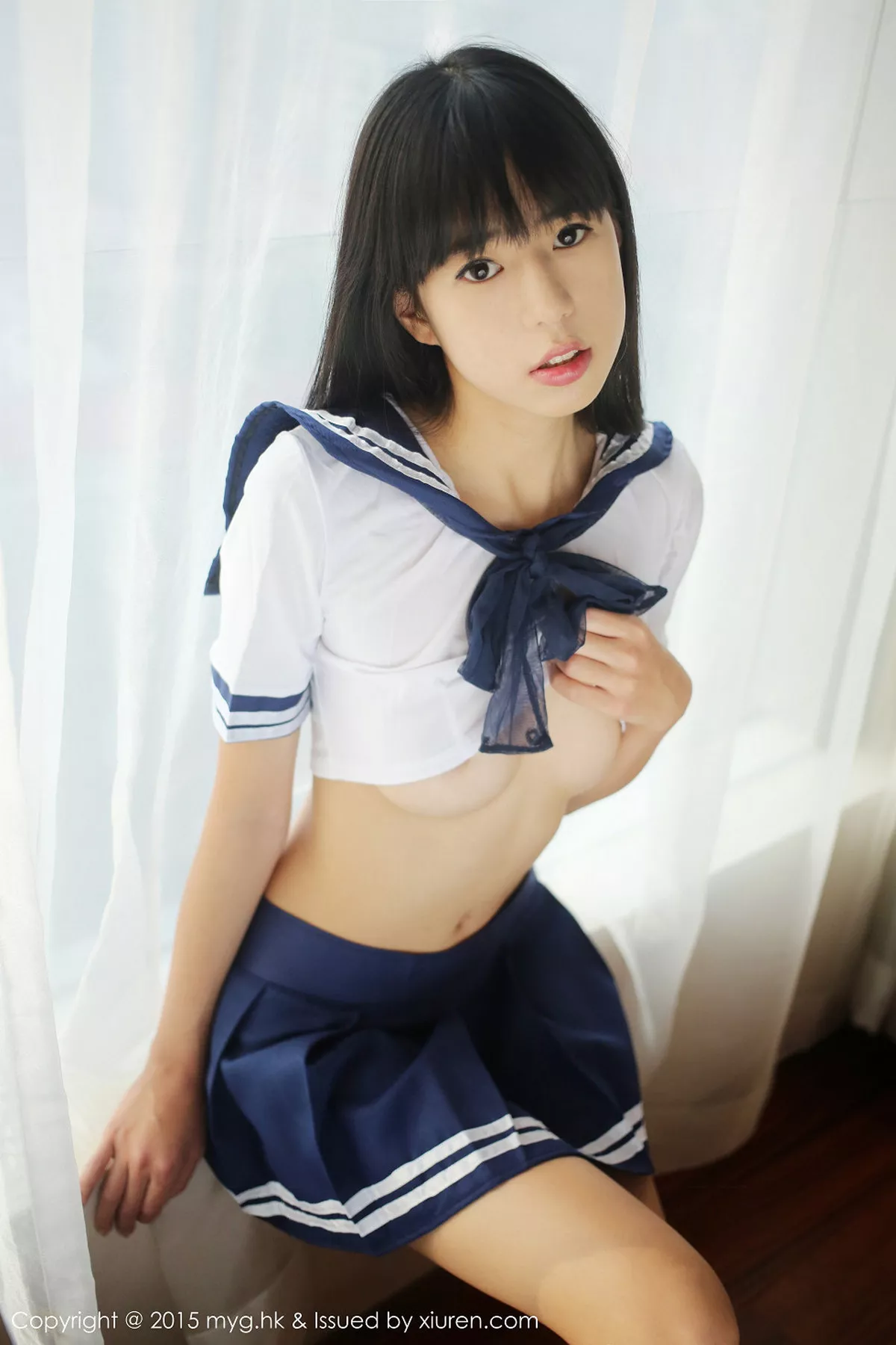 秀人集.com_[MyGirl美媛馆]Vol.184_嫩模Ellie艾栗栗学生妹水手服真空秀美乳半球诱惑写真42P