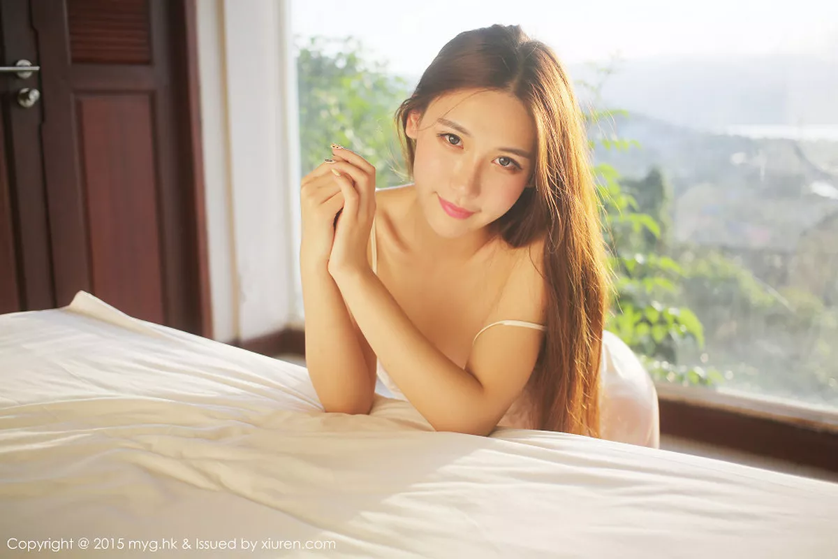 秀人集.com_[MyGirl美媛馆]Vol.176_嫩模熊吖BOBO苏梅岛旅拍性感粉色吊带睡衣秀美胸写真64P