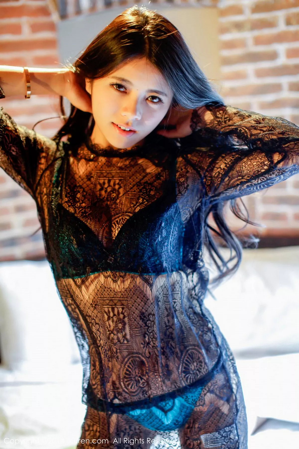 秀人集.com_[XiuRen秀人网]No.265_妩媚尤物欧阳妮娜娜透视黑纱秀性感内衣傲人美胸写真89P