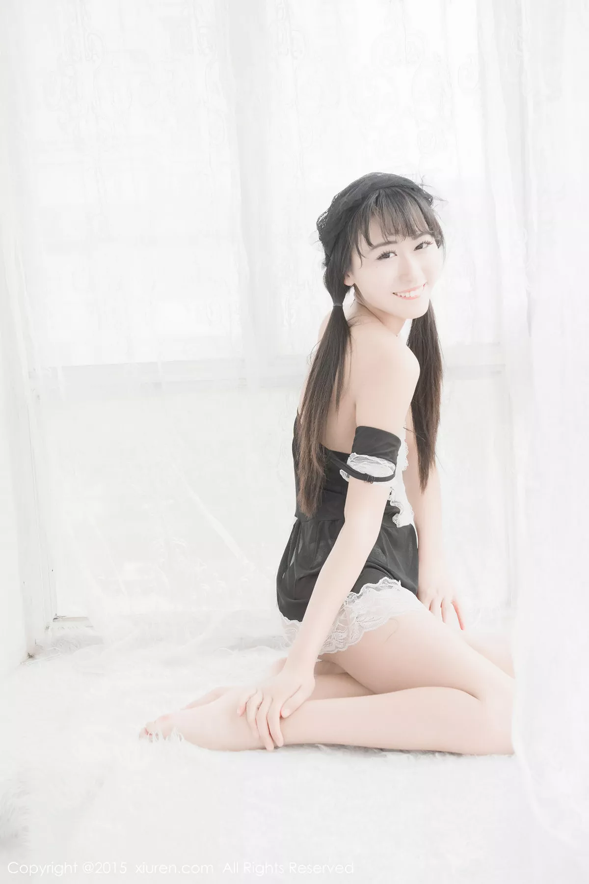 秀人集.com_[XiuRen秀人网]No.319_秀发美女素素subaby居家私房透明黑纱情趣内衣诱惑写真50P