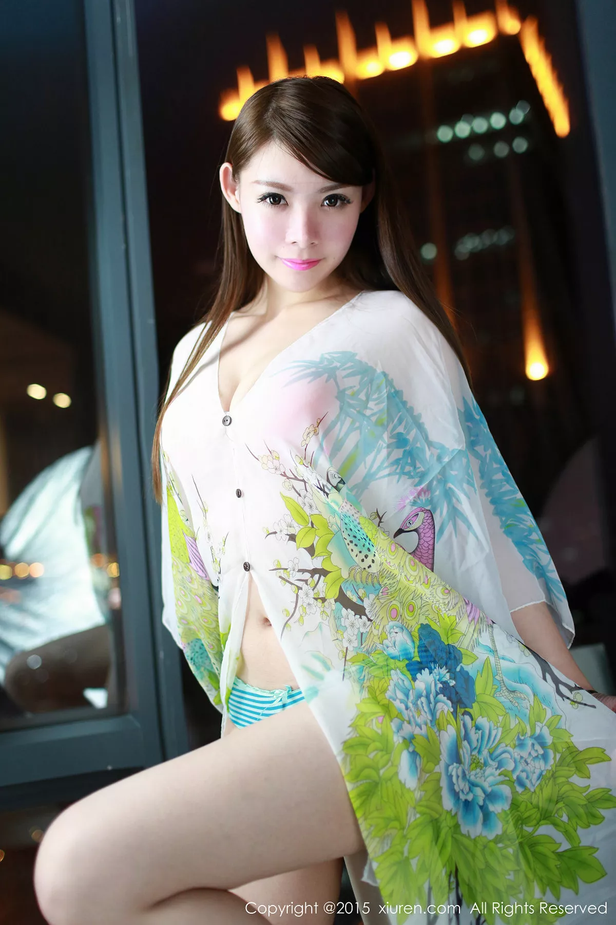 秀人集.com_[XiuRen秀人网]No.295_花裙美女MARA醬浴缸里大尺度露美乳翘臀诱惑写真59P