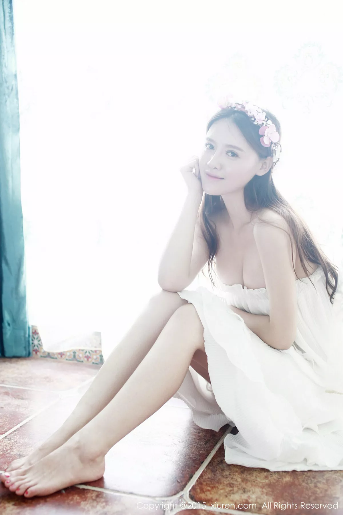 秀人集.com_[XiuRen秀人网]No.376_嫩模高溜MilkCat清新白嫩连身裙+性感爆乳装写真120P