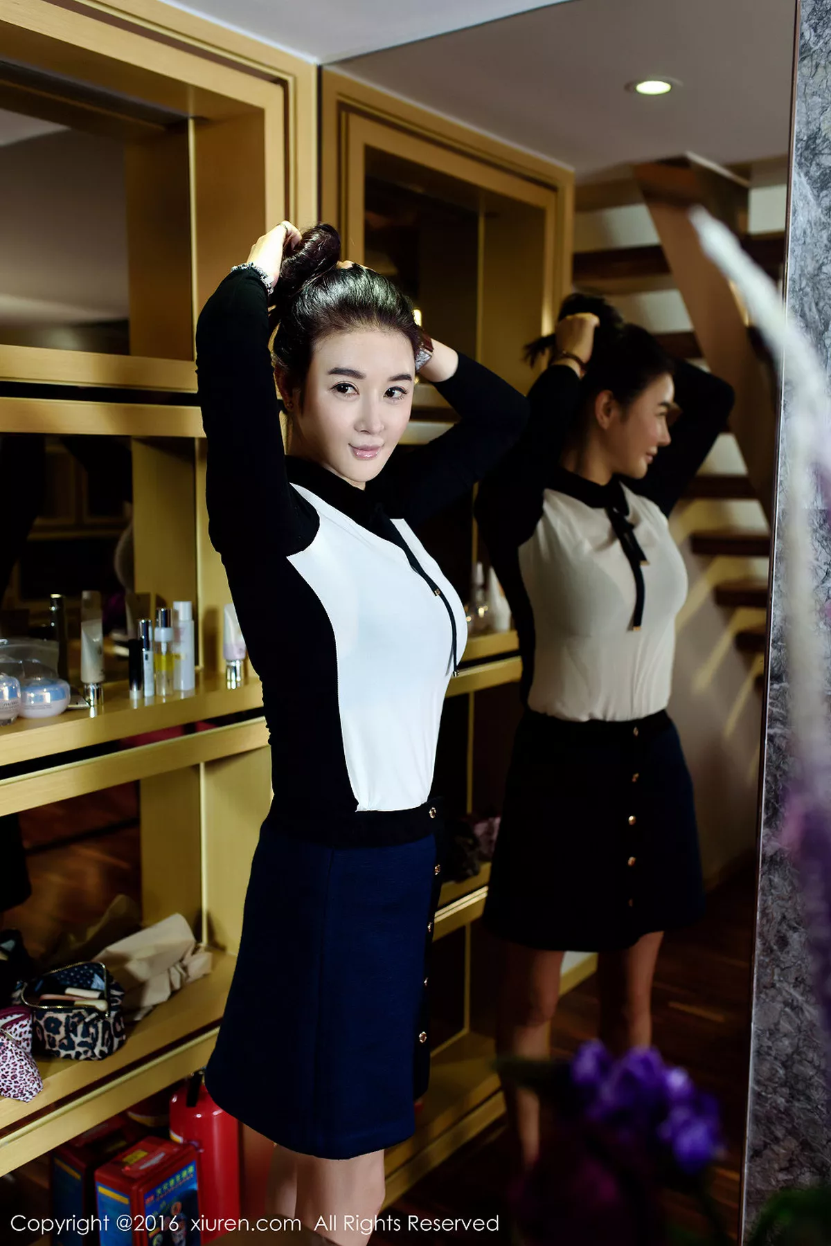 秀人集.com_[XiuRen秀人网]No.544_嫩模香港EVA性感黑色比基尼开档秀白嫩豪乳诱惑写真50P