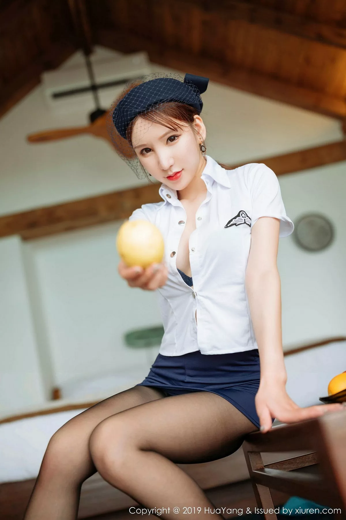 秀人集.com_[HuaYang花漾]Vol.186_女神周于希Sandy角色扮演空姐制服超薄无内黑丝完美诱惑写真61P