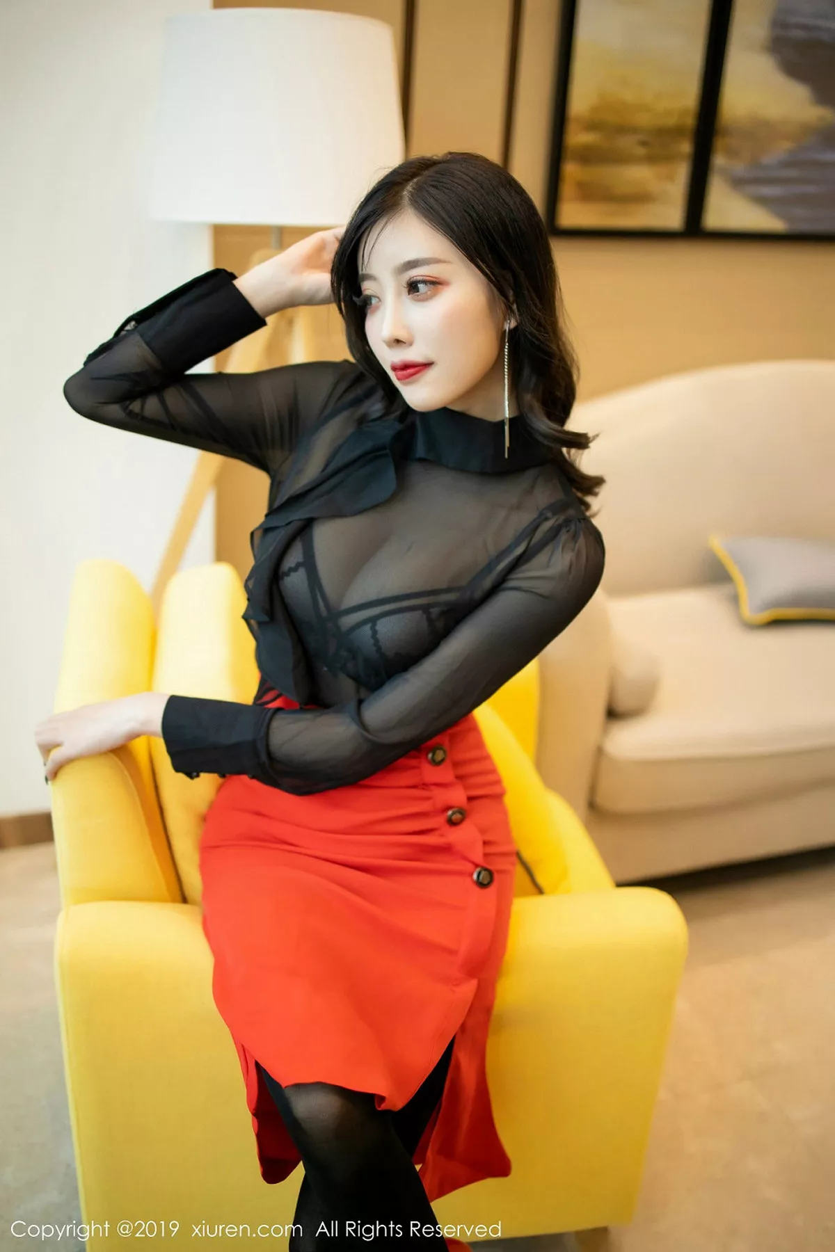 秀人集.com_[XiuRen秀人网]No.1778_女神杨晨晨sugar私房透视情趣内衣配吊带黑丝惹火诱惑写真83P