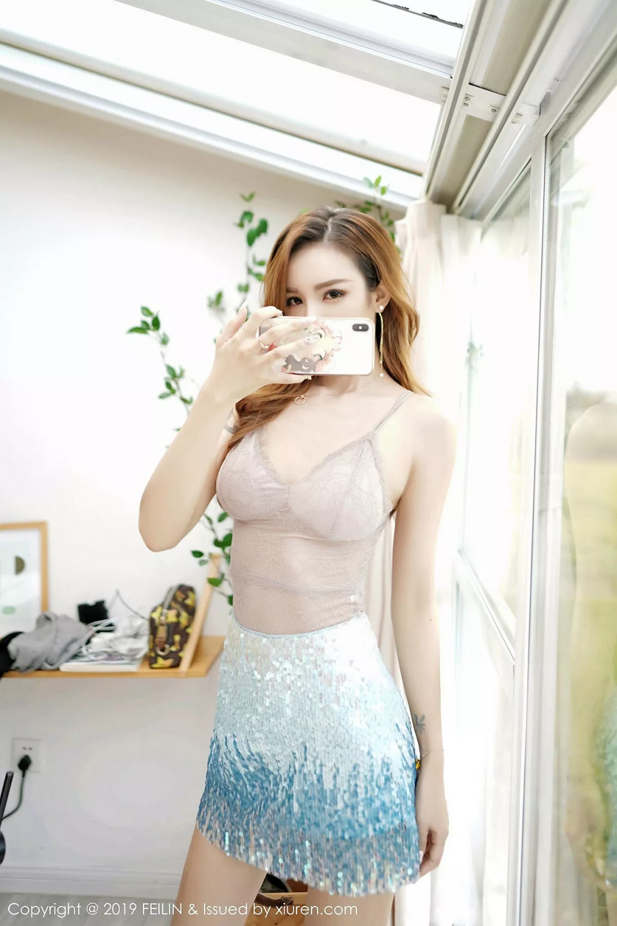 秀人集.com_[FeiLin嗲囡囡]Vol.219_嫩模梦小楠小夜猫私房性感内衣秀完美身材撩人姿势诱惑写真54P