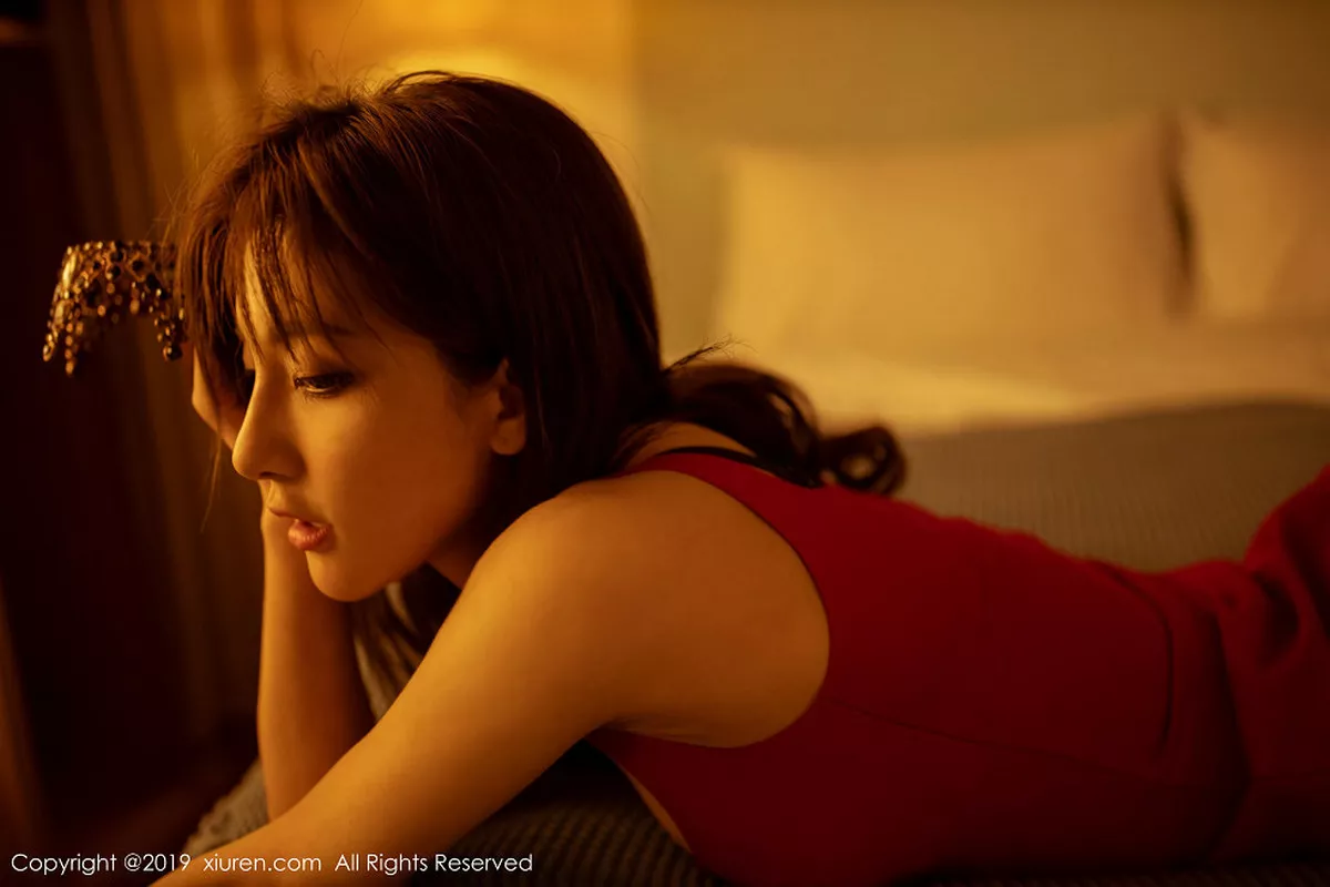 秀人集.com_[XiuRen秀人网]No.1868_嫩模林文文yooki性感红色吊裙全脱露黑色内衣魅惑黑丝写真60P